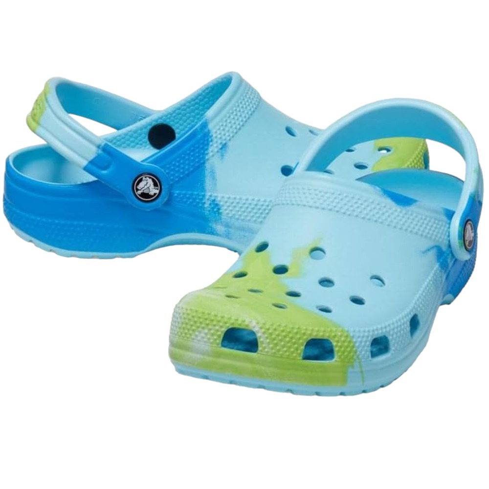 Crocs Adult Unisex Classic Ombre Clogs Arctic Blue Men's Size 11 / Women's 13